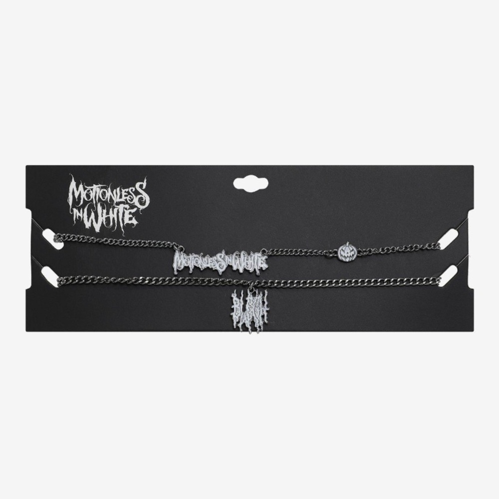Motionless In White Blegh Necklace Set Hot Topic‎ Metal Music Metalcore